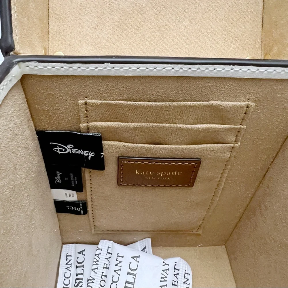 Kate Spade New York X Disney Bambi 3D Leather Trunk Clutch Purse K8807